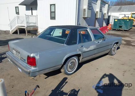 1990 Ford Crown Victoria из США, поврежденный, VIN 2FACP73F3LX151606